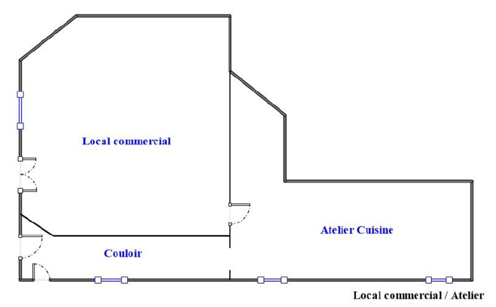 Image_, Local commercial, Caux, ref :